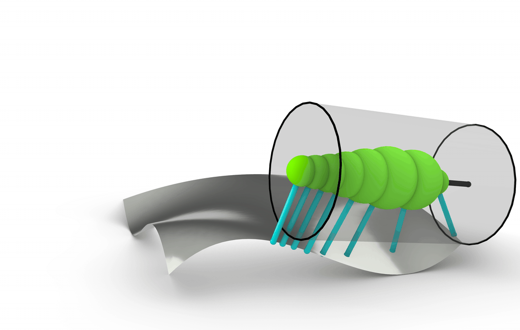 Collision detection algorithm animation
